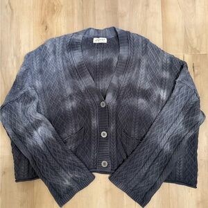 Free People | Cable Knit the dye Cardigan| oversized slouchy | size M